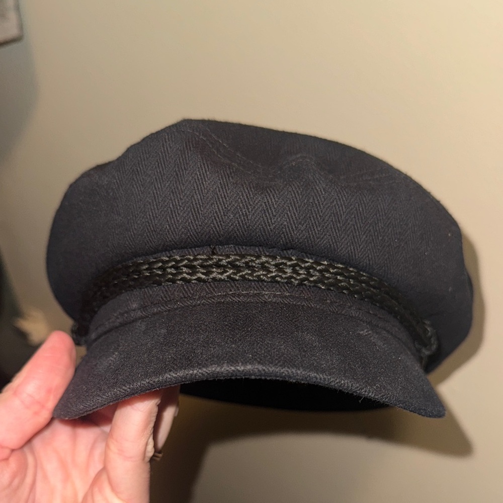 Brixton Dark Gray Newsboy Cap